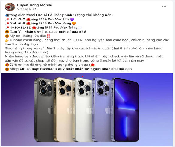 Cảnh giác với chiêu lừa trúng thưởng mini game tặng điện thoại iPhone