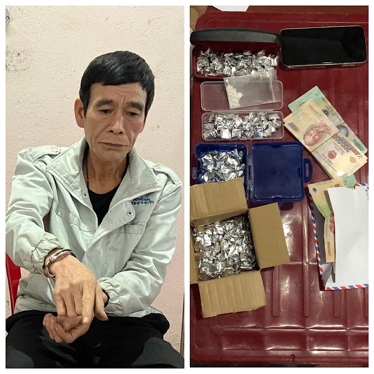 Bắc Giang liên tiếp bắt giữ 3 đối tượng tàng trữ, mua bán ma túy