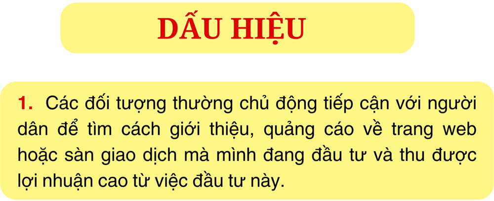Dấu hiệu nhận biết và cách phòng tránh lừa đảo đầu tư chứng khoán ảo, tiền ảo, đa cấp