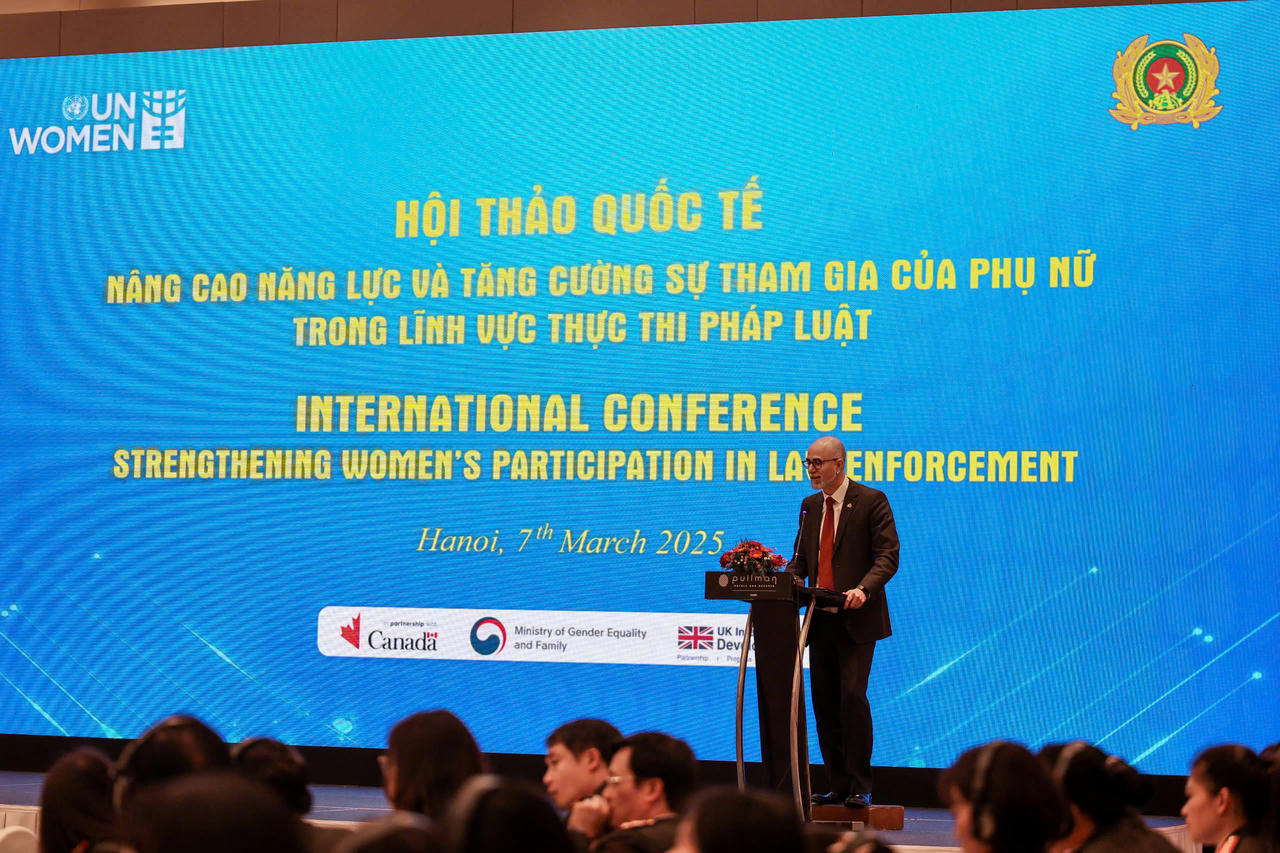 Hơn 200 đại biểu tham dự hội nghị nâng cao năng lực của phụ nữ trong lĩnh vực thực thi pháp luật