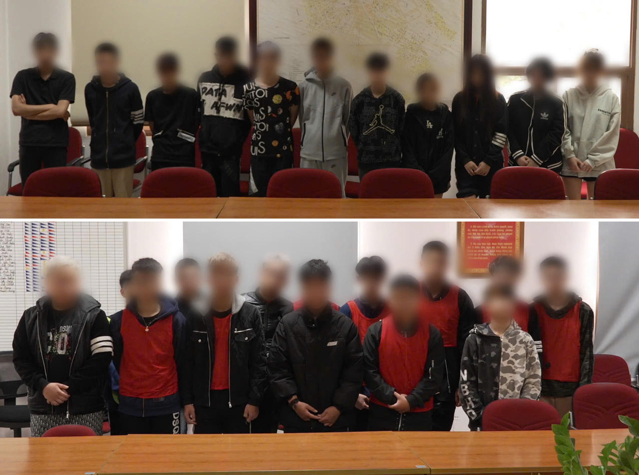 Ghen tuông, 2 thiếu nữ lôi kéo gần 70 người đi gây rối trong đêm