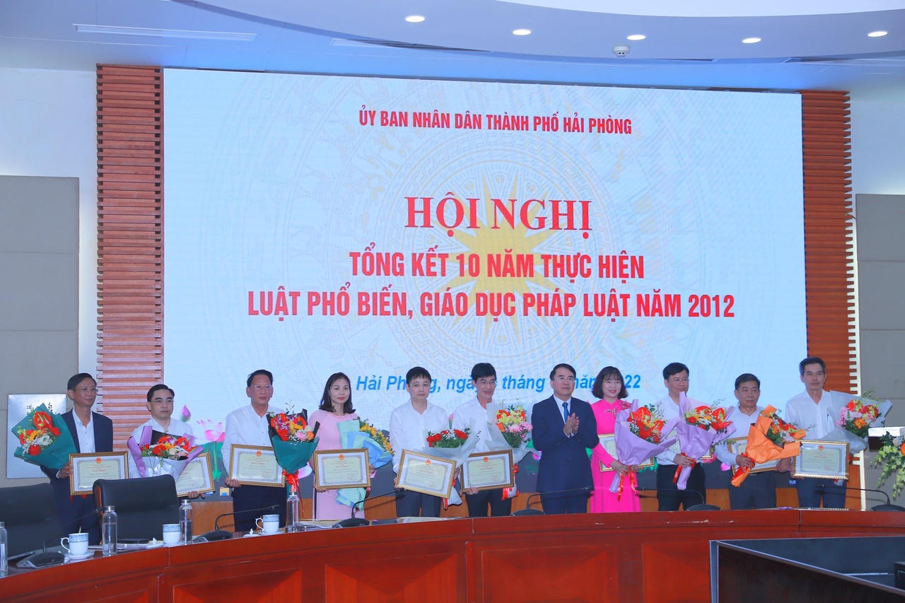 Hải Phòng: Tổng kết 10 năm thực hiện Luật Phổ biến, giáo dục pháp luật