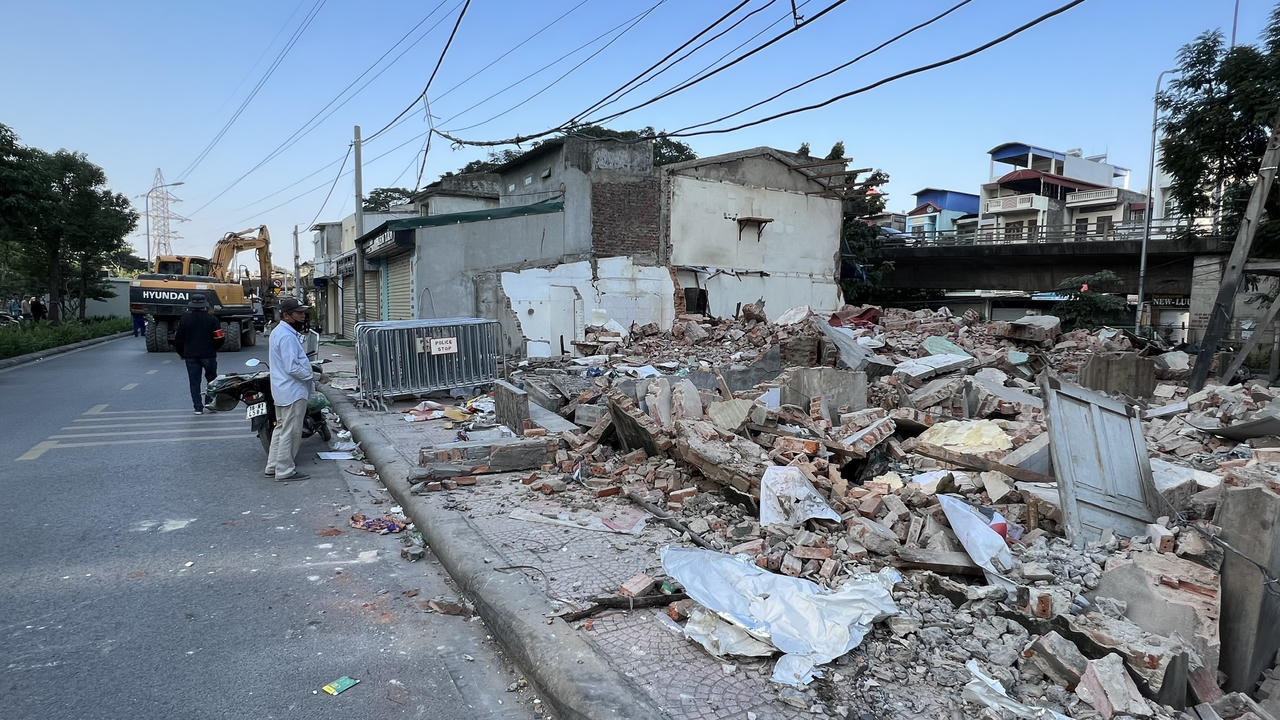 Giải phóng mặt bằng thực hiện Dự án hạ tầng khu chung cư Đồng Quốc Bình