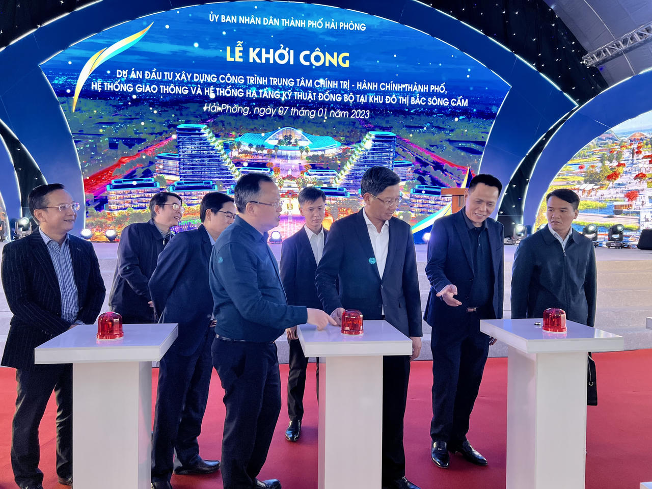 Khởi công Dự án Trung tâm chính trị - hành chính thành phố Hải Phòng