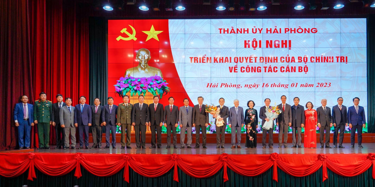 Ông Lê Tiến Châu làm Bí thư Thành ủy Hải Phòng