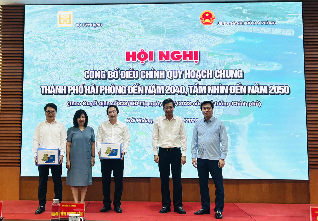 Công bố điều chỉnh quy hoạch chung thành phố Hải Phòng đến năm 2040