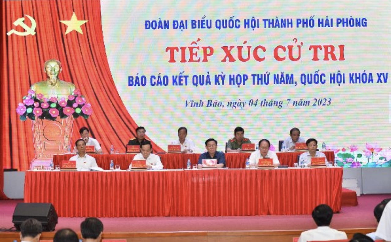 Chủ tịch Quốc hội đề nghị Hải Phòng tập trung phát triển các sản phẩm OCOP