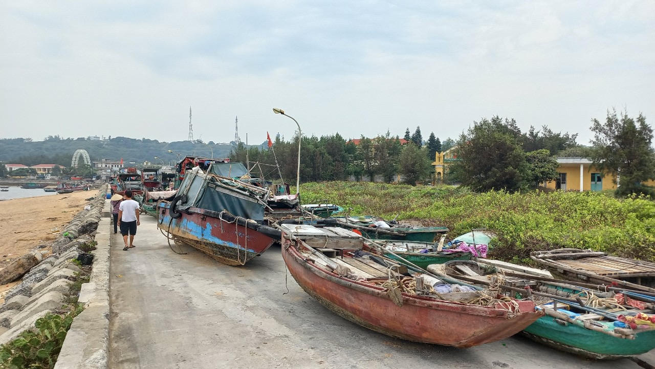 Bảo đảm an toàn người và phương tiện trên huyện đảo Bạch Long Vỹ trước bão số 1