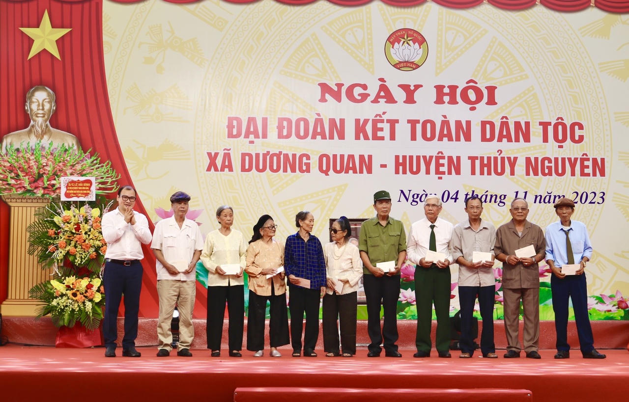 Hải Phòng: Tưng bừng Ngày hội Đại đoàn kết toàn dân 