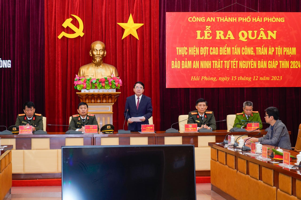 Các địa phương đồng loạt ra quân trấn áp tội phạm dịp Tết Nguyên đán