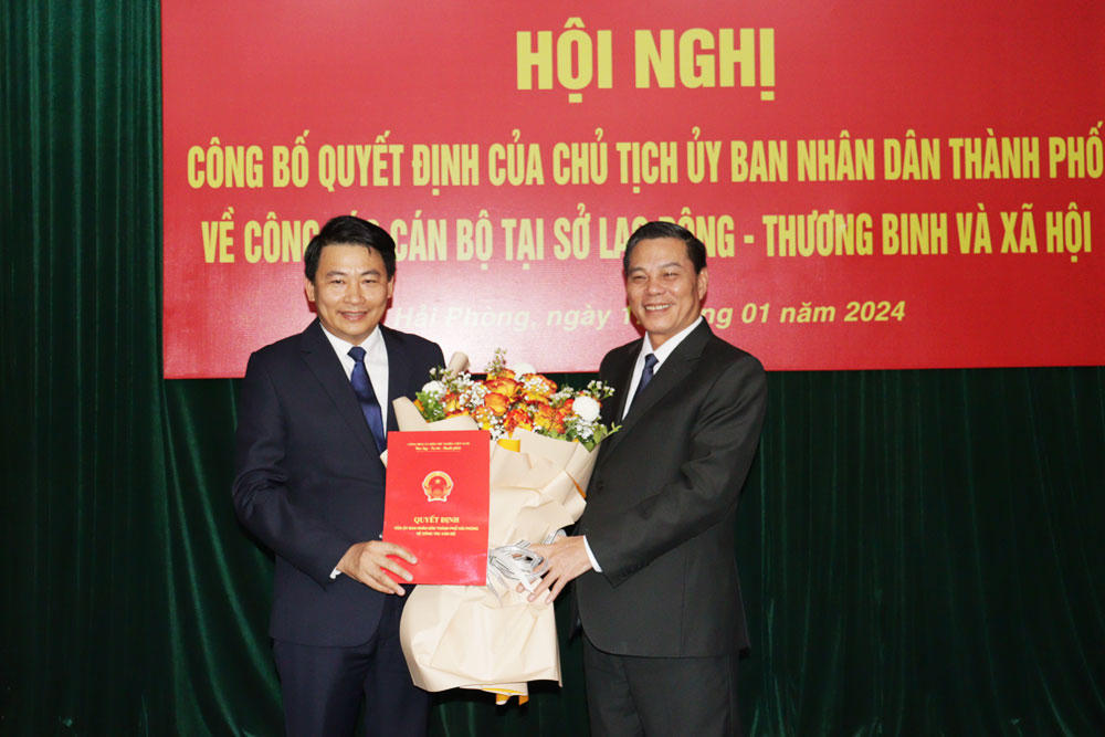 Ông Đỗ Văn Bình giữ chức Chủ tịch Liên hiệp các tổ chức hữu nghị thành phố Hải Phòng