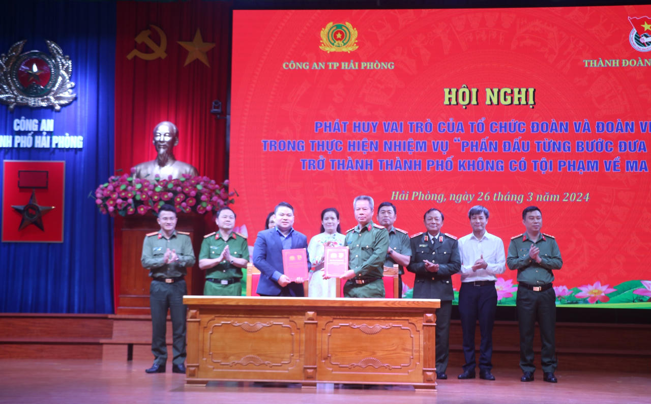 Quyết tâm phấn đấu đưa Hải Phòng trở thành thành phố không có tội phạm về ma túy