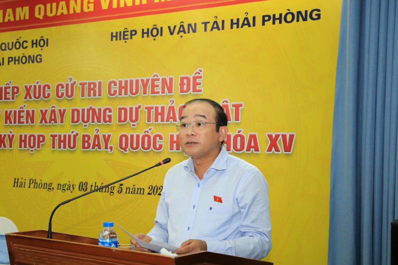 Hải Phòng: Cử tri đề nghị bổ sung quỹ đất dành cho giao thông đường bộ 