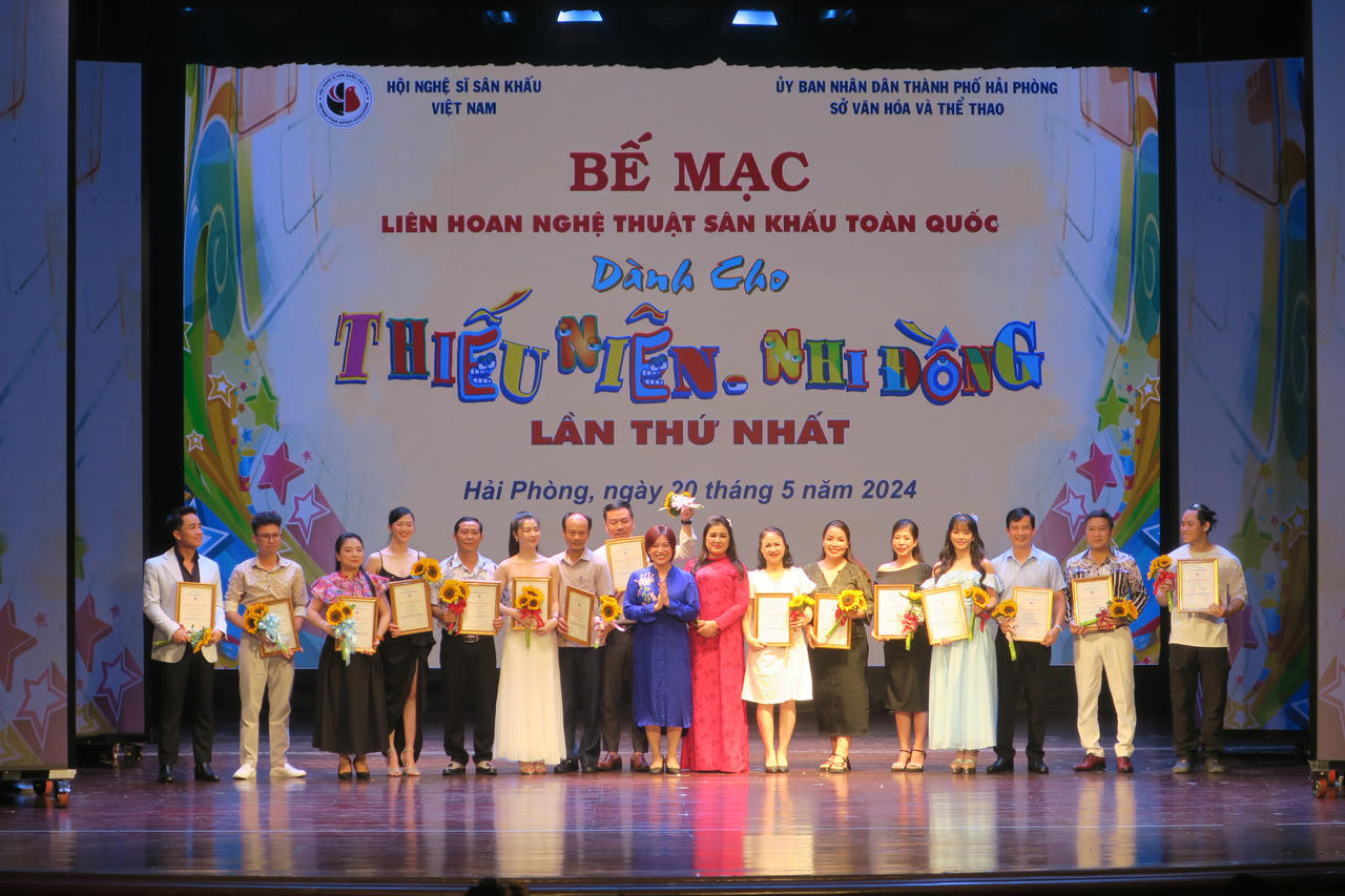 Bế mạc Liên hoan nghệ thuật sân khấu thiếu nhi 2024