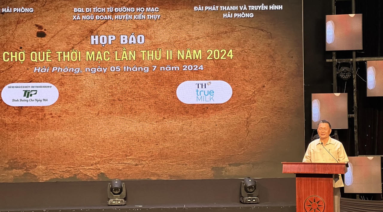 Chợ quê thời Mạc lan toả giá trị lịch sử, văn hóa, tâm linh của di tích