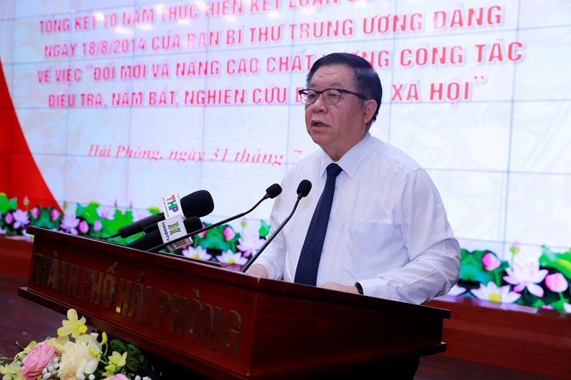 Đổi mới, nâng cao chất lượng công tác điều tra, nắm bắt dư luận xã hội 