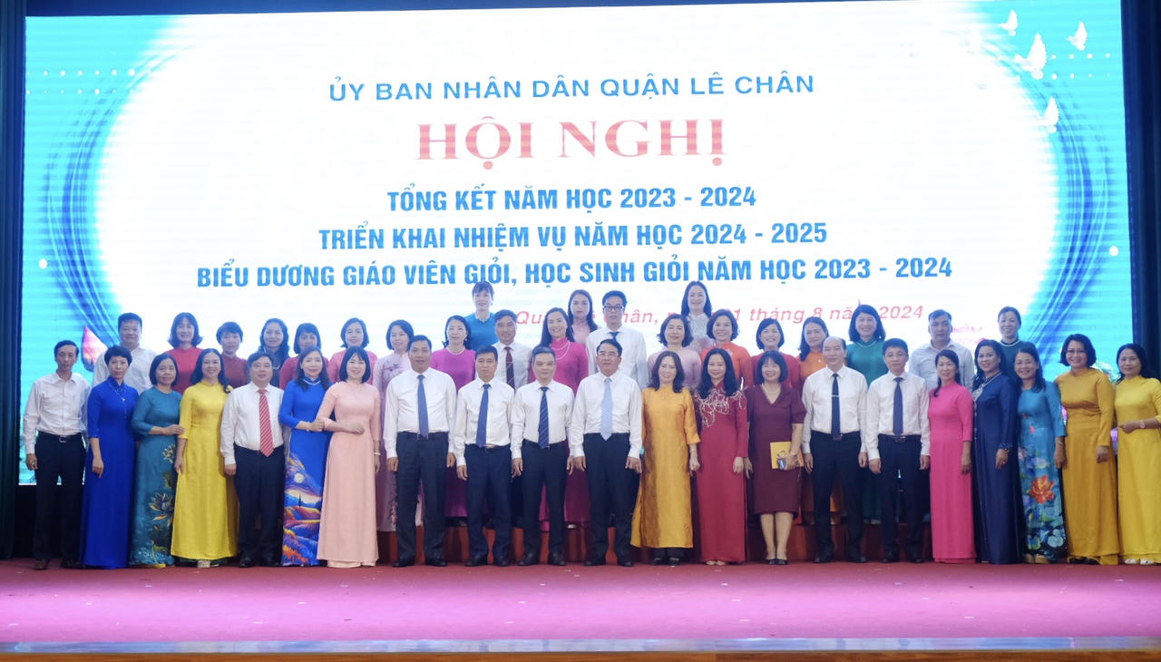 Quận Lê Chân (Hải Phòng) tiếp tục khẳng định là đơn vị dẫn đầu trong bồi dưỡng học sinh giỏi 