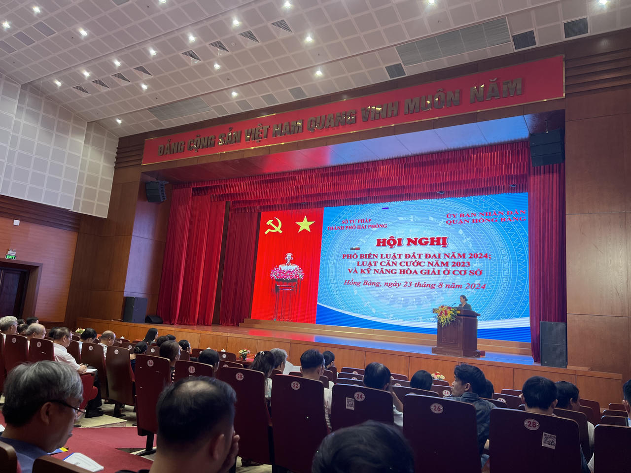 ​Hải Phòng: Tuyên truyền, phổ biến luật mới đến cán bộ cơ sở