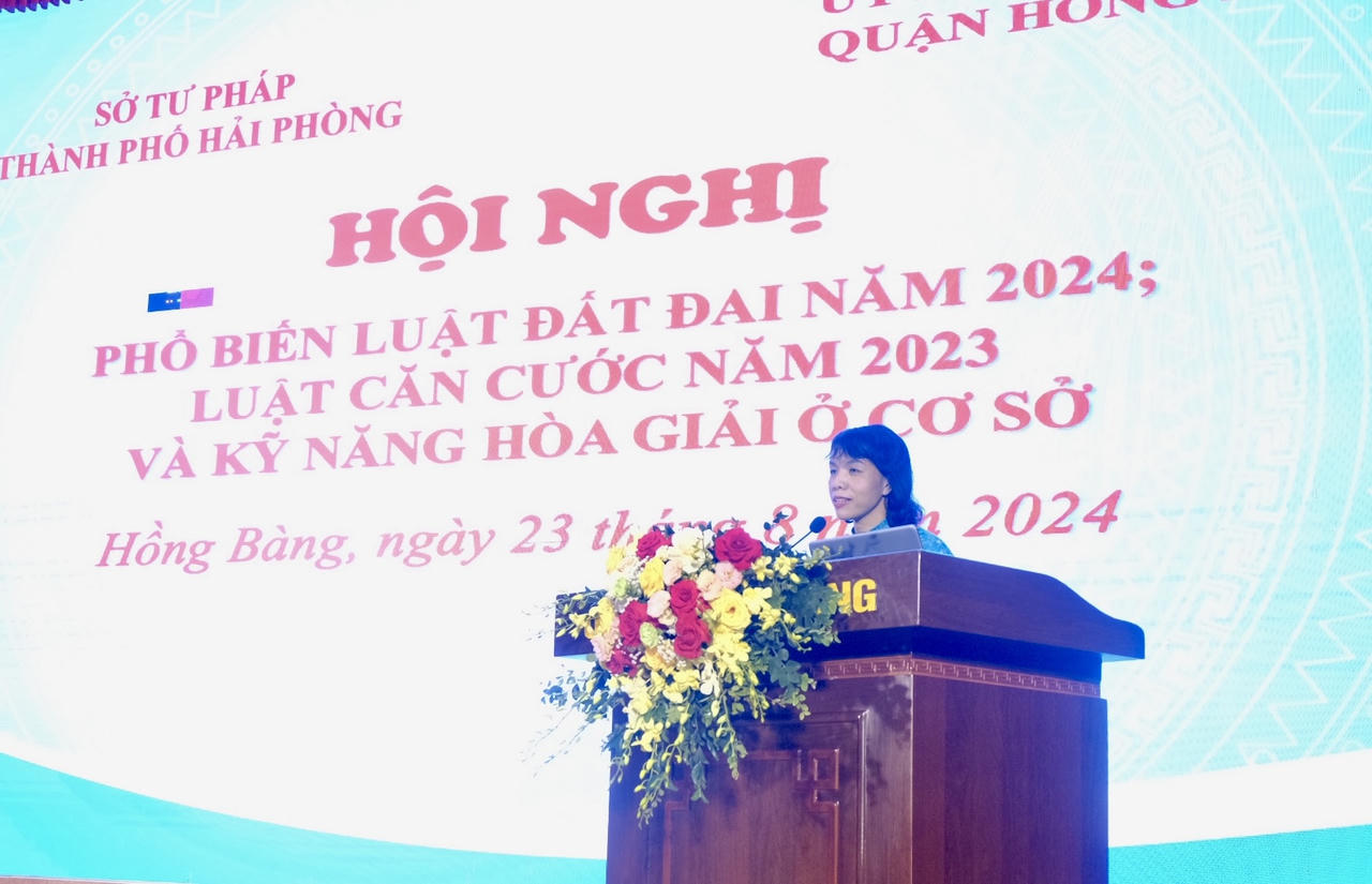 ​Hải Phòng: Tuyên truyền, phổ biến luật mới đến cán bộ cơ sở