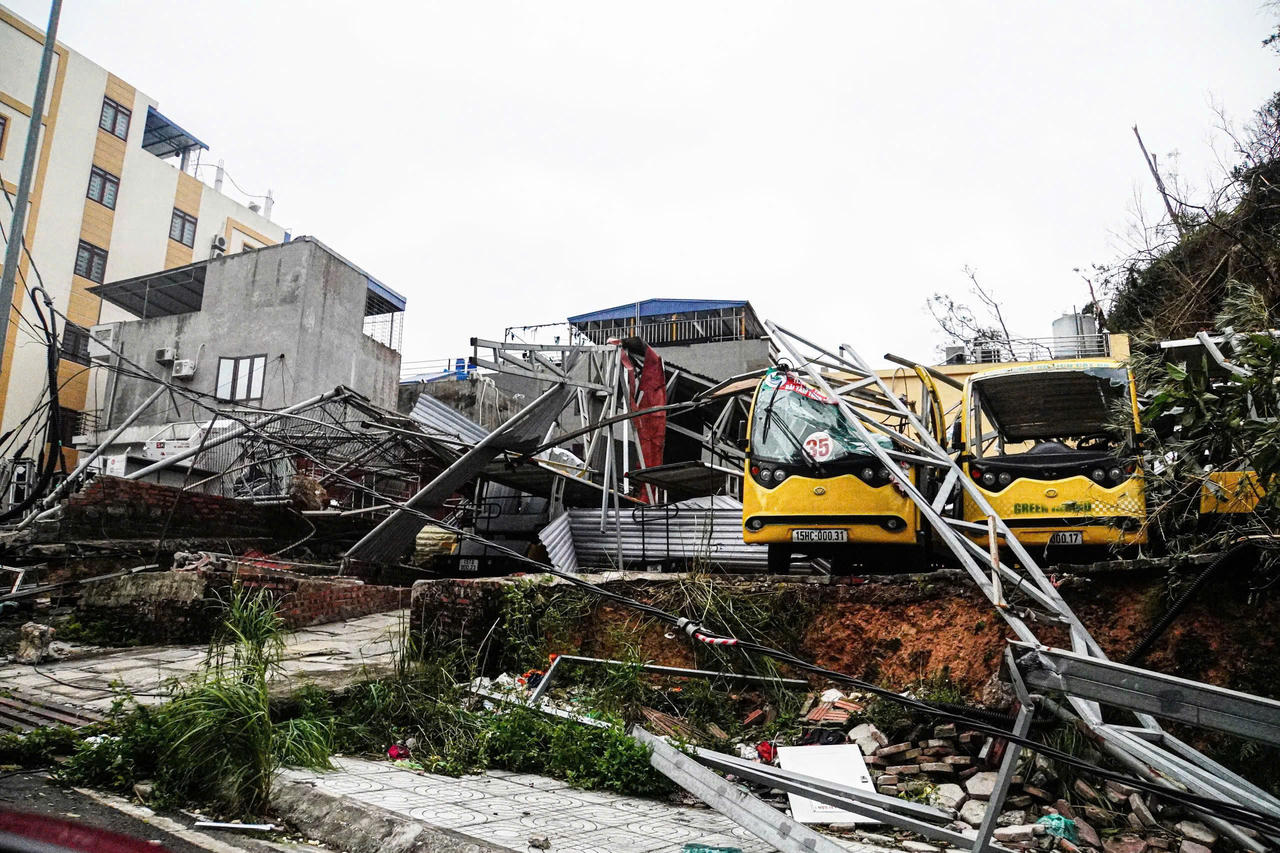 Huyện đảo Cát Hải kêu gọi hỗ trợ khẩn cấp sau bão số 3 (Yagi)