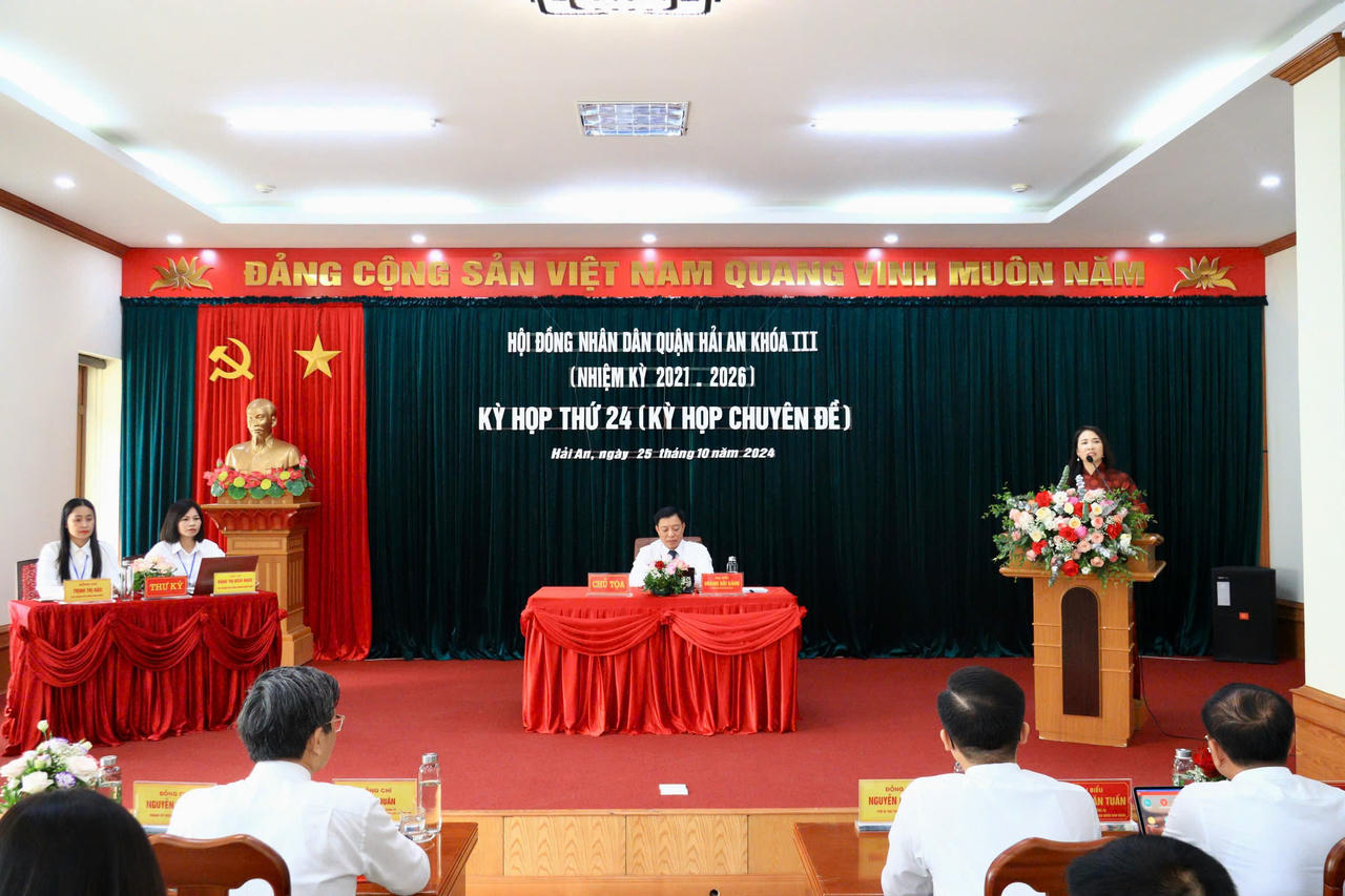 Quận Hải An (Hải Phòng) tổ chức kỳ họp chuyên đề bầu Chủ tịch HĐND, UBND quận 