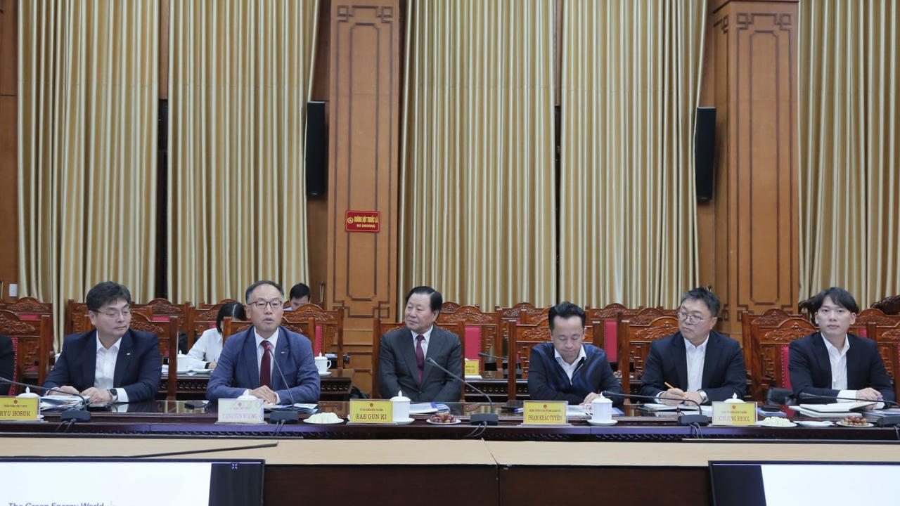 Thái Bình chào đón các nhà đầu tư Hàn Quốc