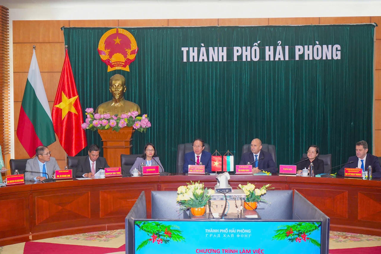 Tổng thống Cộng hòa Bulgaria Rumen Radev thăm thành phố Hải Phòng