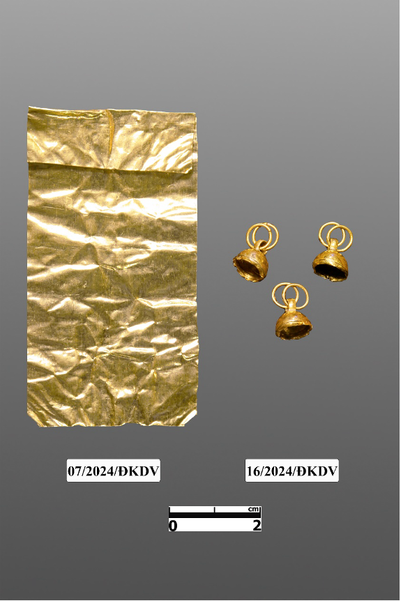 Bộ kim phẩm cung tiến Thánh mẫu Lê Chân được công nhận Bảo vật quốc gia