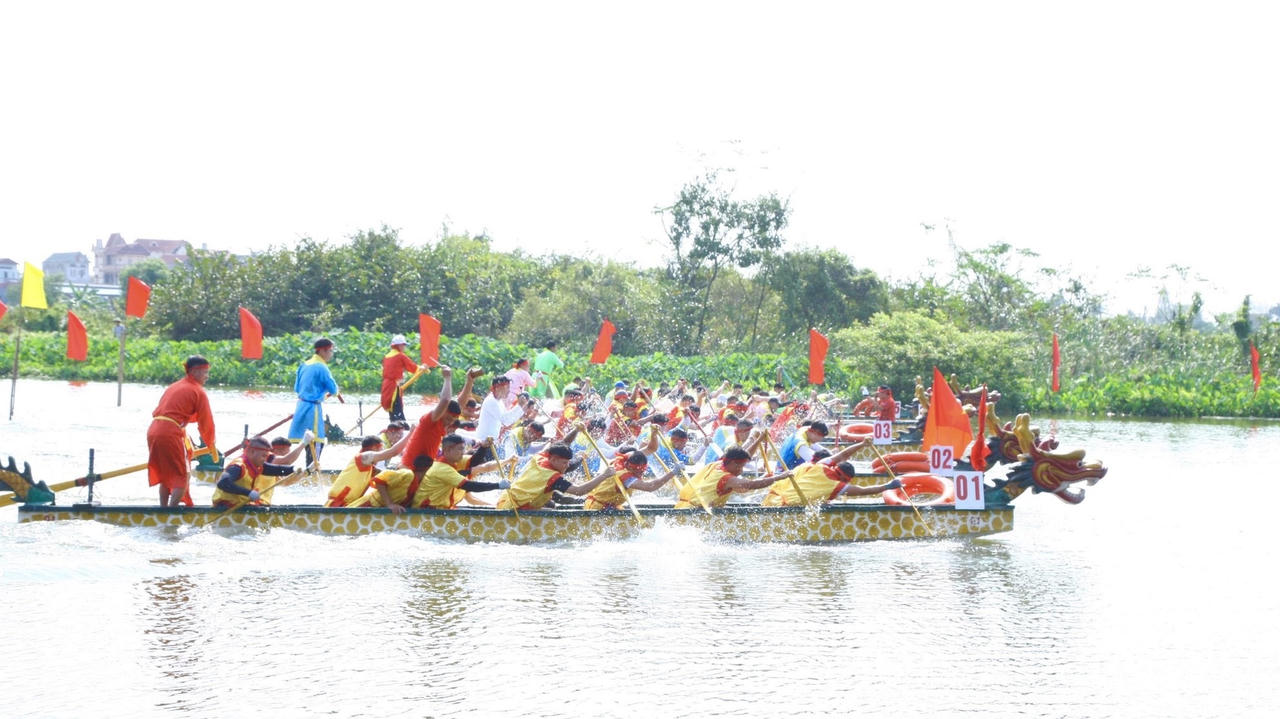 Lễ hội Bơi trải đền, chùa Ngọ Dương - Di sản văn hoá phi vật thể quốc gia