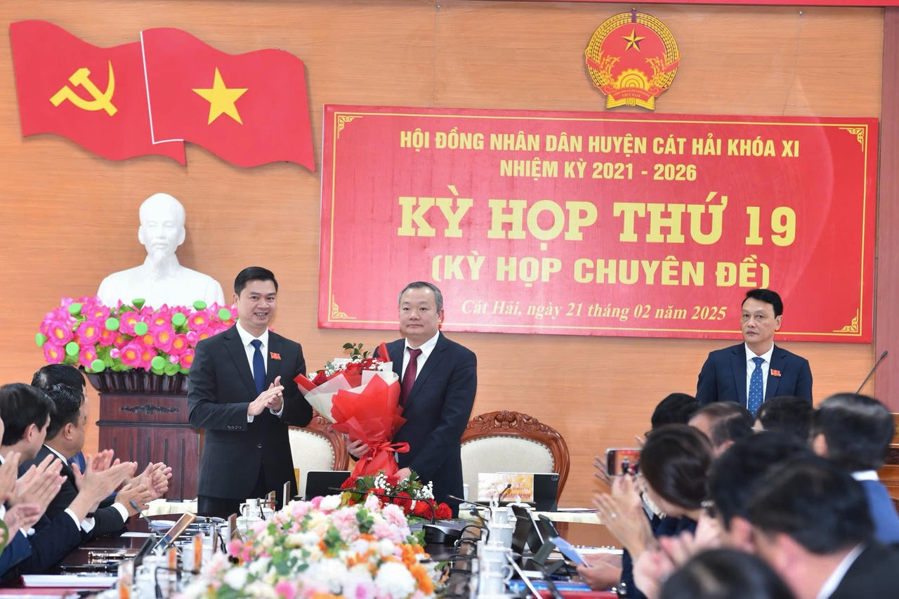 Phó Giám đốc Sở Giao thông Vận tải giữ chức Chủ tịch huyện Cát Hải 