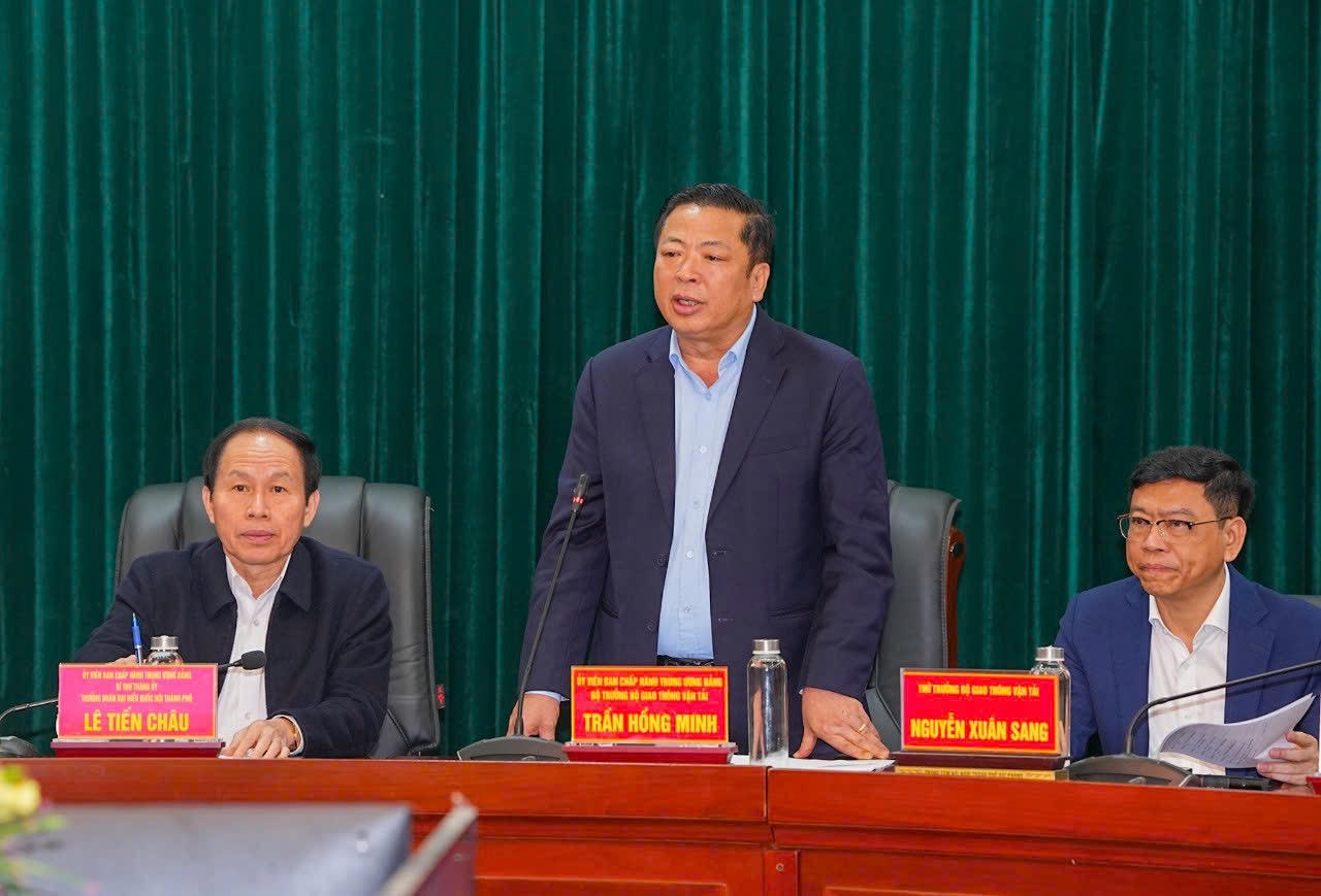 Bộ trưởng Bộ Giao thông Vận tải: Tạo điều kiện cho Hải Phòng là trách nhiệm của các Bộ, Ngành