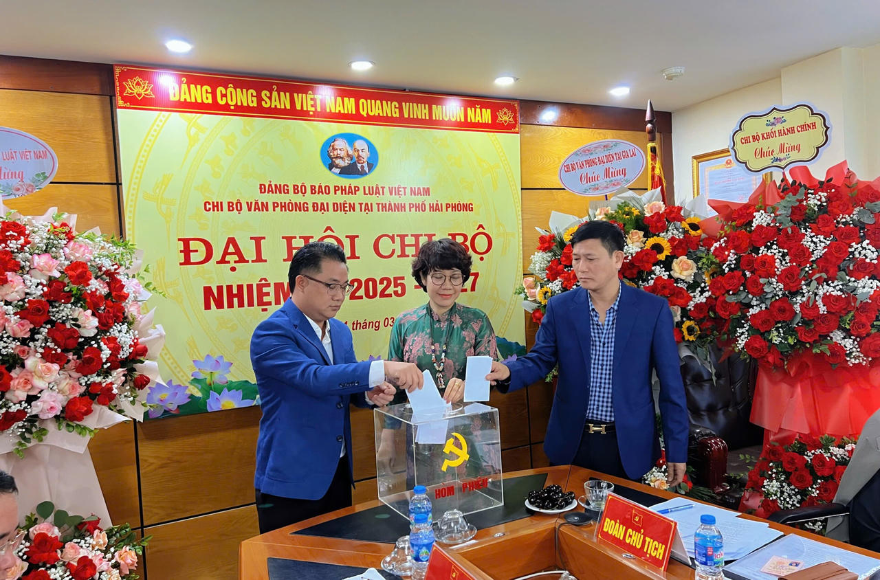 Đại hội Chi bộ VPĐD tại thành phố Hải Phòng và tỉnh Lào Cai thành công tốt đẹp