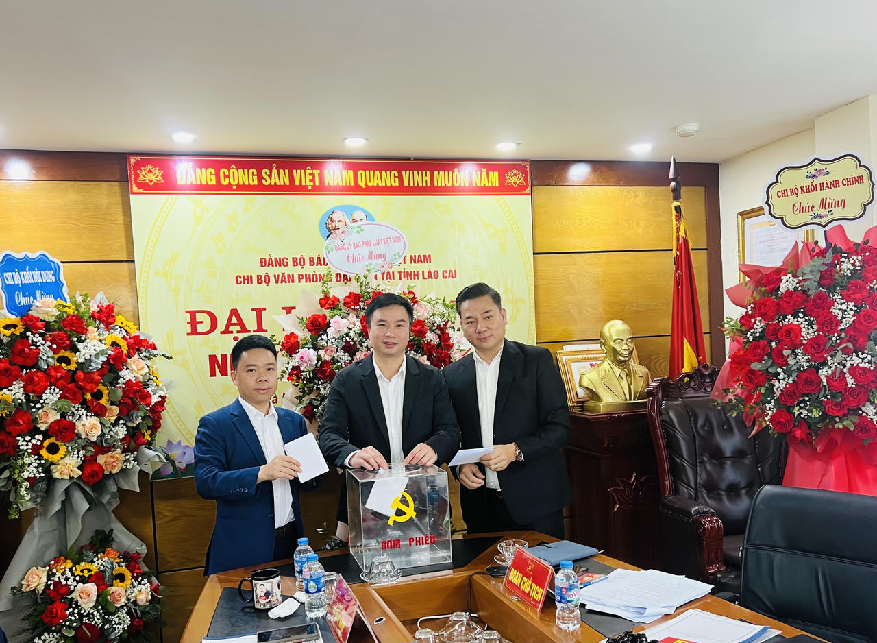 Đại hội Chi bộ VPĐD tại thành phố Hải Phòng và tỉnh Lào Cai thành công tốt đẹp