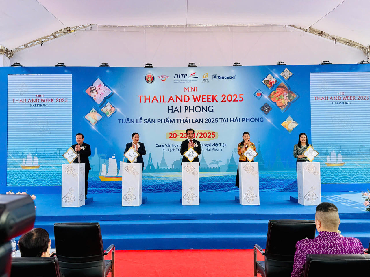 Khai mạc Tuần lễ sản phẩm Thái Lan 2025 tại Hải Phòng