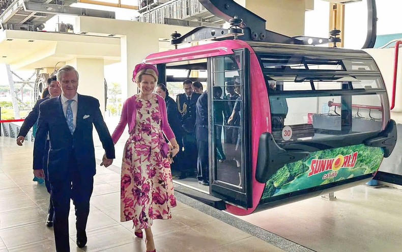 Nhà vua và Hoàng hậu Vương quốc Bỉ thăm Hải Phòng 