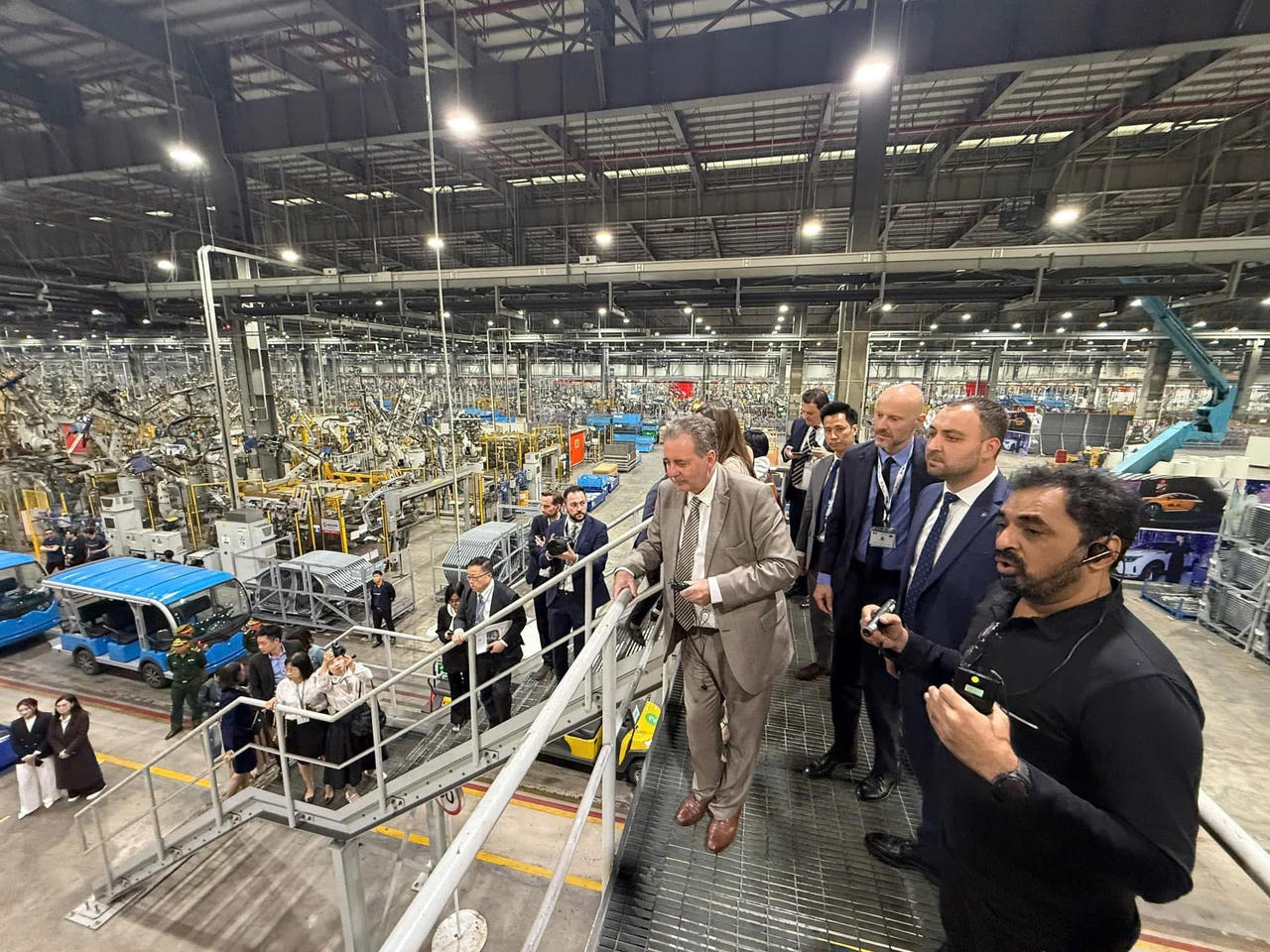 Nhà vua và Hoàng hậu Vương quốc Bỉ thăm Hải Phòng 