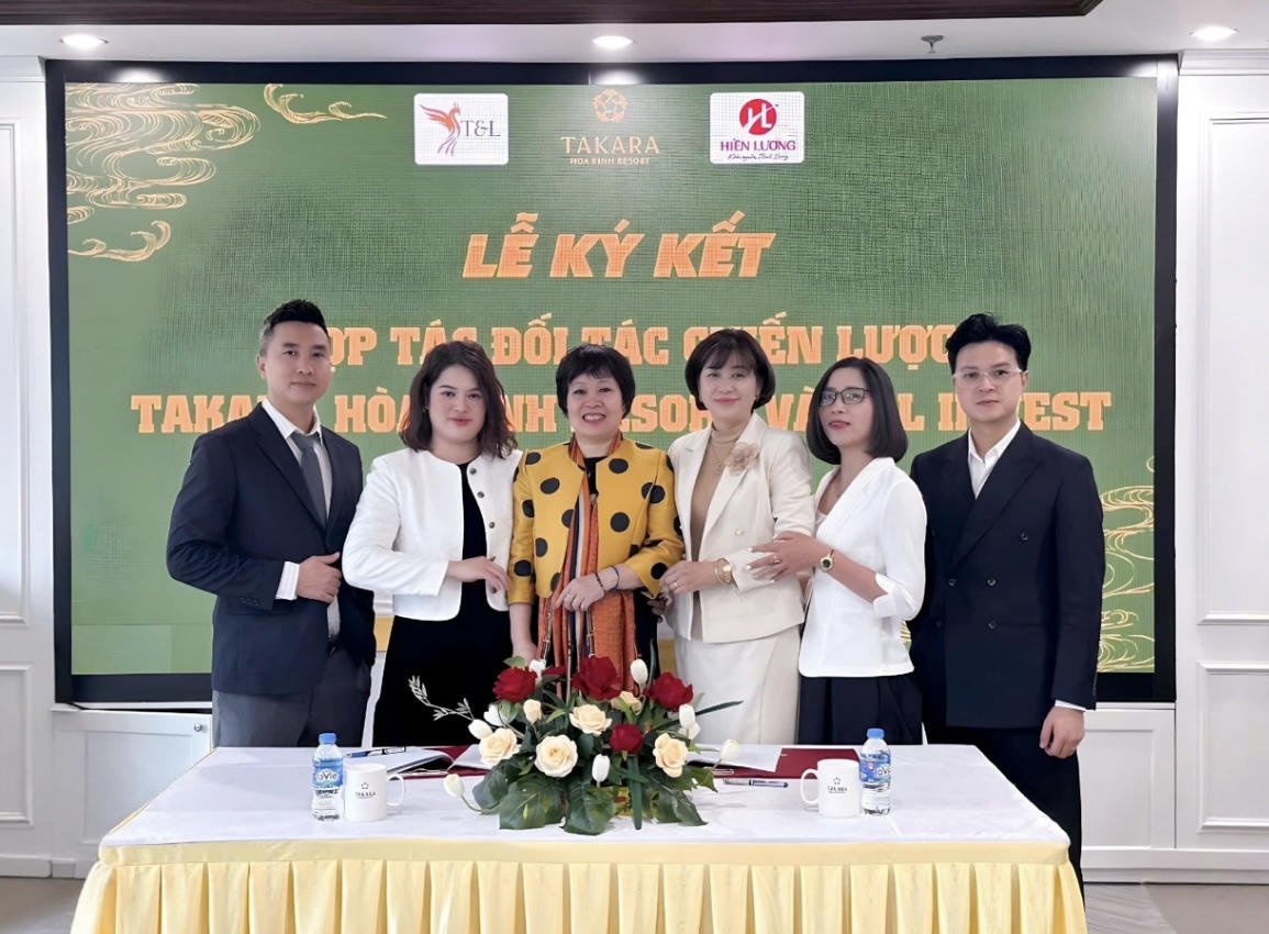 Ký kết hợp tác chiến lược Dự án Takara Hòa Bình Resort