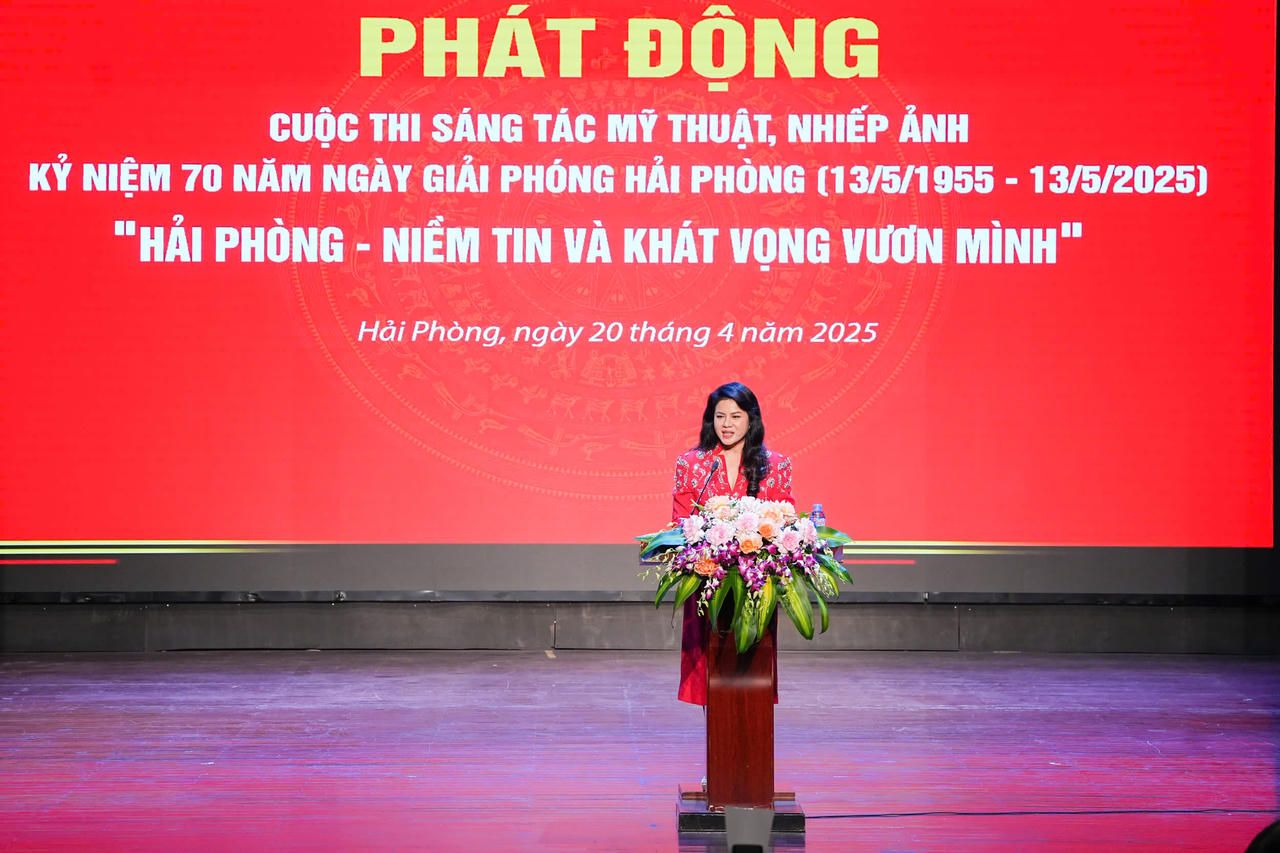 Phát động thi sáng tác mỹ thuật, nhiếp ảnh kỷ niệm 70 năm Ngày giải phóng Hải Phòng