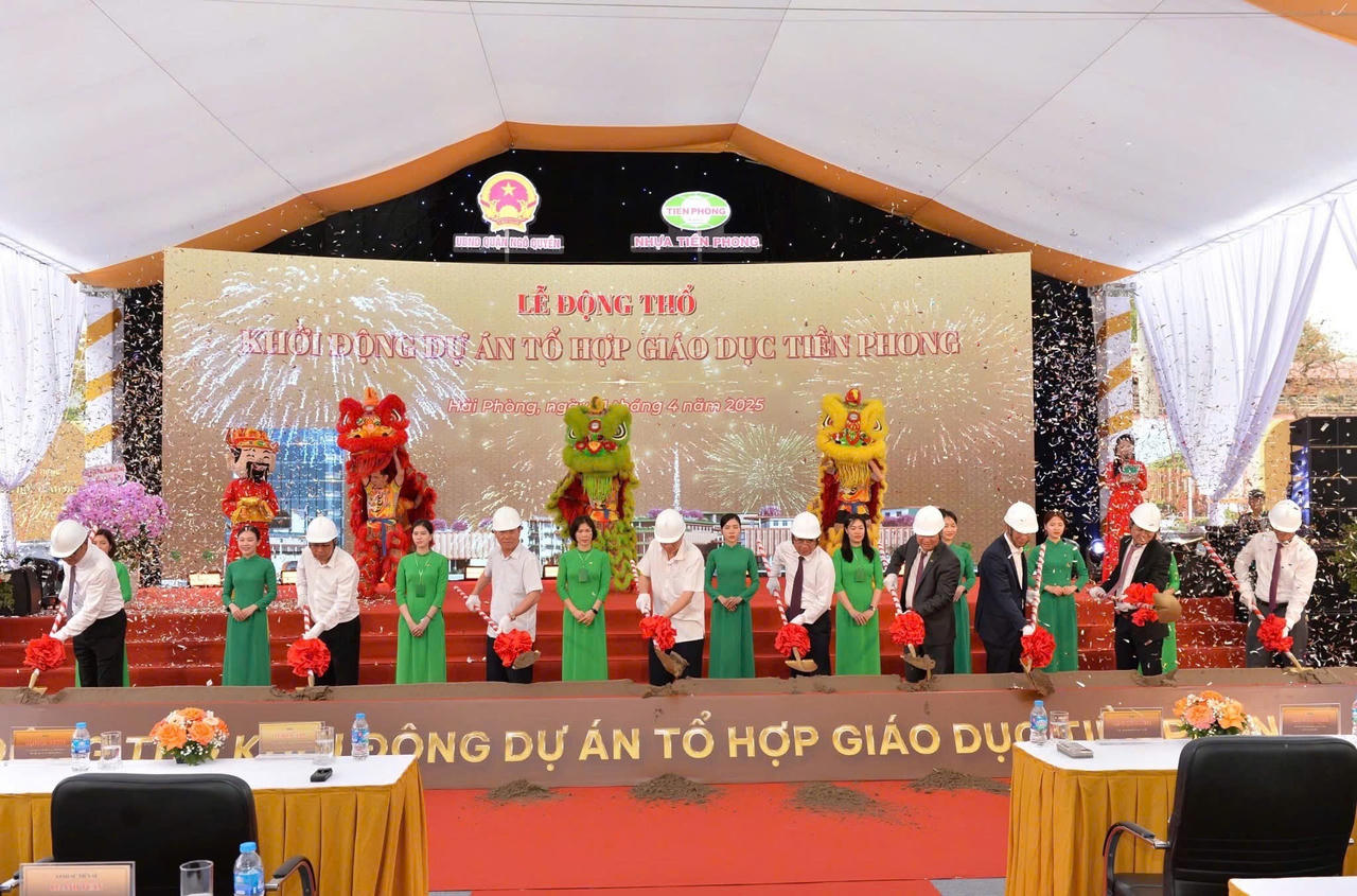 Khởi động Dự án Tổ hợp giáo dục Tiền Phong tại Hải Phòng 