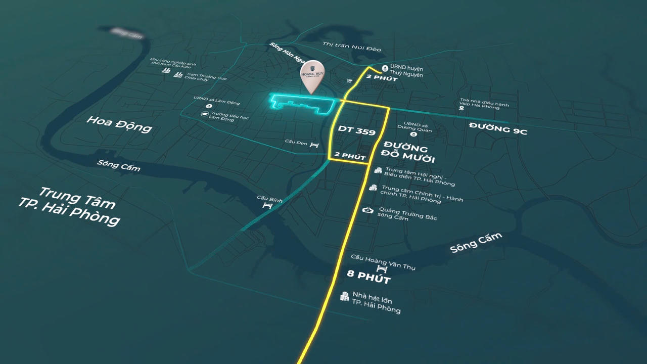 Hoàng Huy Green River - Khu đô thị xanh tạo nên cơn sốt bất động sản Thuỷ Nguyên 