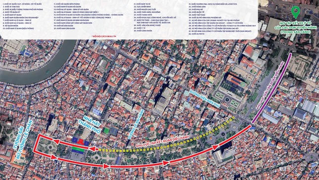 Phân luồng giao thông tạm thời phục vụ kỷ niệm 70 năm Ngày giải phóng Hải Phòng và Lễ hội Hoa Phượng Đỏ 