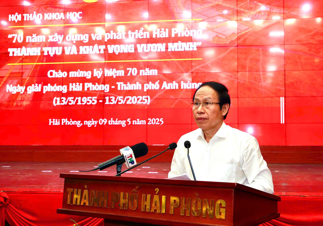 Hợp nhất Hải Phòng và Hải Dương là thời cơ lịch sử để xây dựng một đô thị lớn, một cực tăng trưởng mới