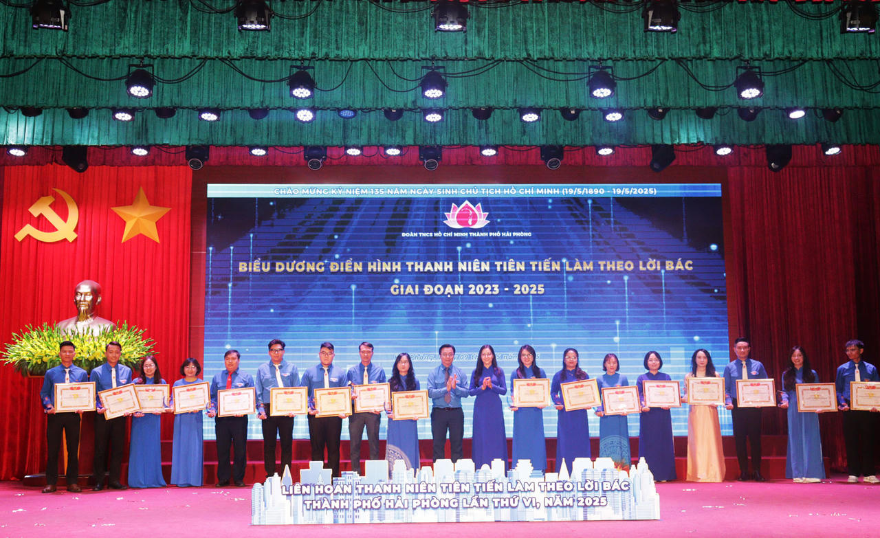 Hải Phòng: Tuyên dương thanh niên tiên tiến làm theo lời Bác 
