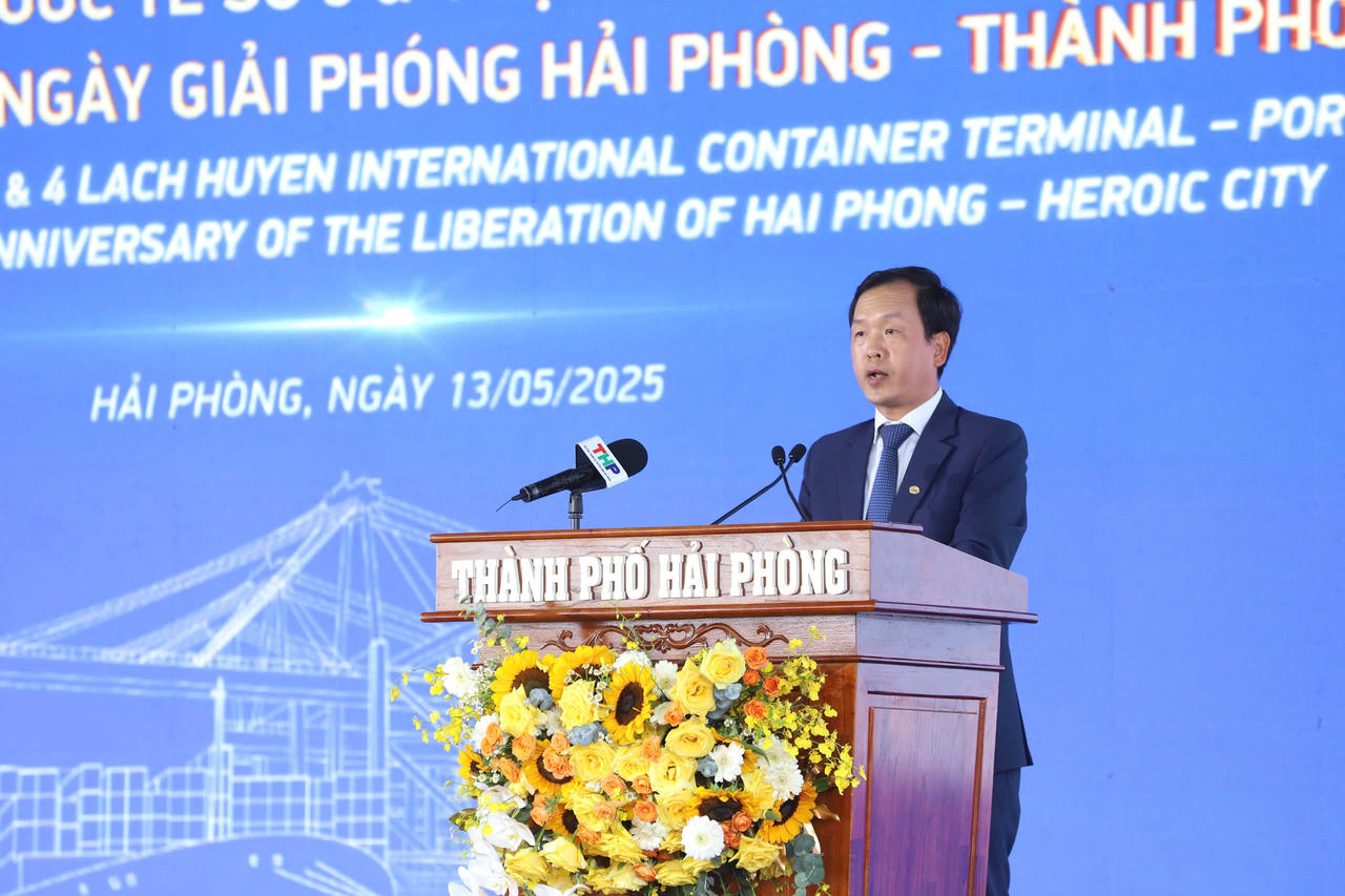 Chủ tịch nước Lương Cường dự khánh thành bến Cảng container quốc tế số 3&4 Lạch Huyện