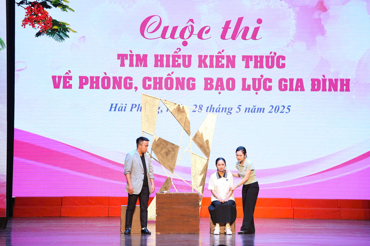 Thi tìm hiểu kiến thức về phòng, chống bạo lực gia đình tại Hải Phòng
