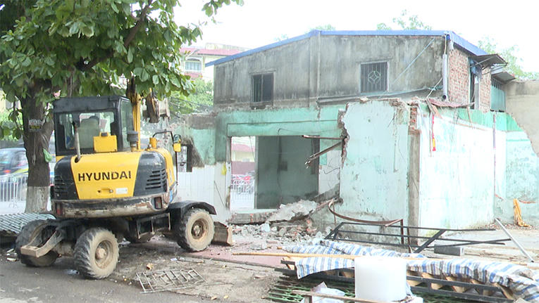 Hải Phòng: Tiếp tục cưỡng chế thu hồi đất thực hiện dự án vườn hoa hồ Hạnh Phúc