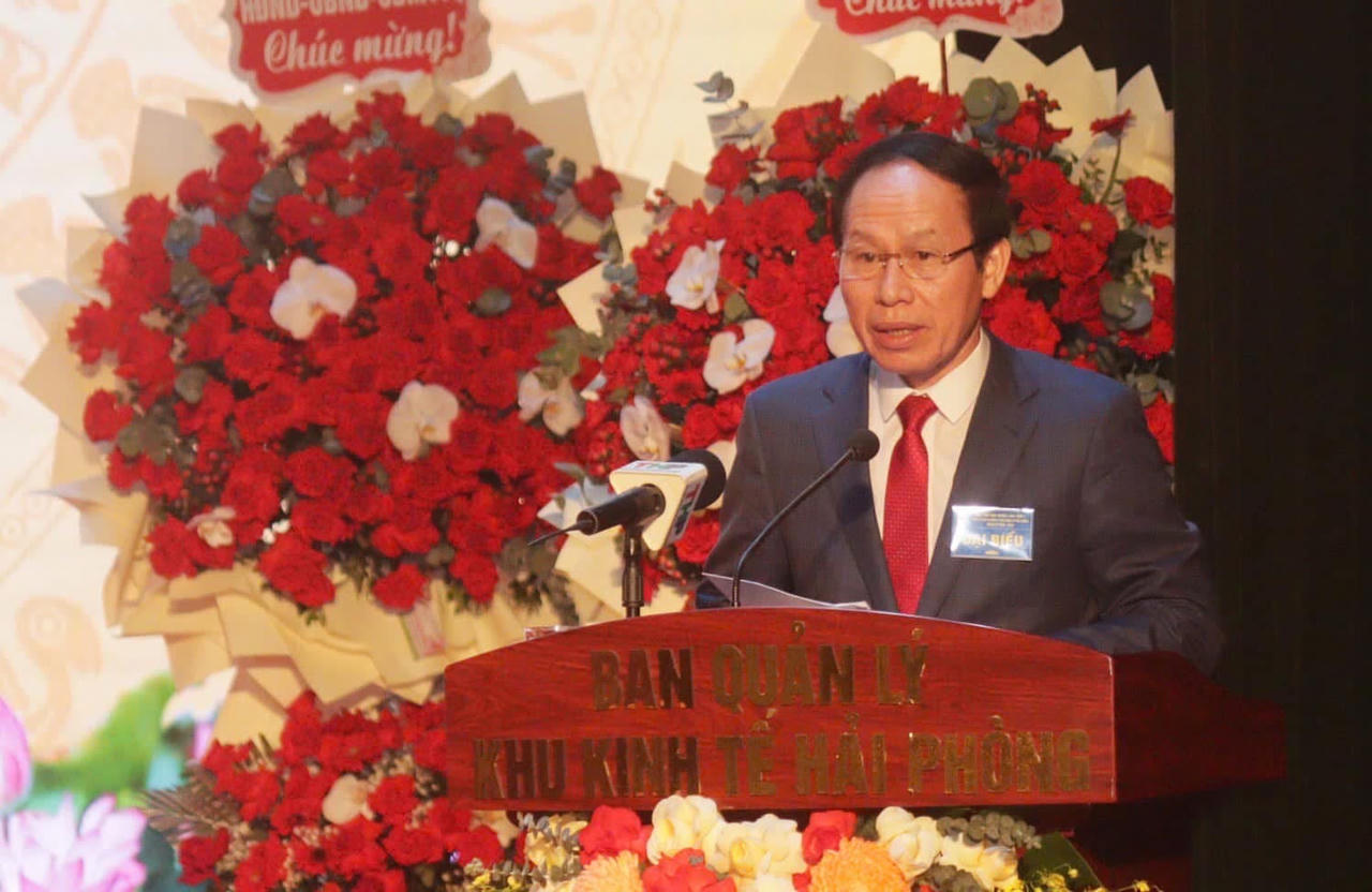 Đại hội đại biểu Đảng bộ Ban Quản lý Khu kinh tế Hải Phòng lần thứ nhất 