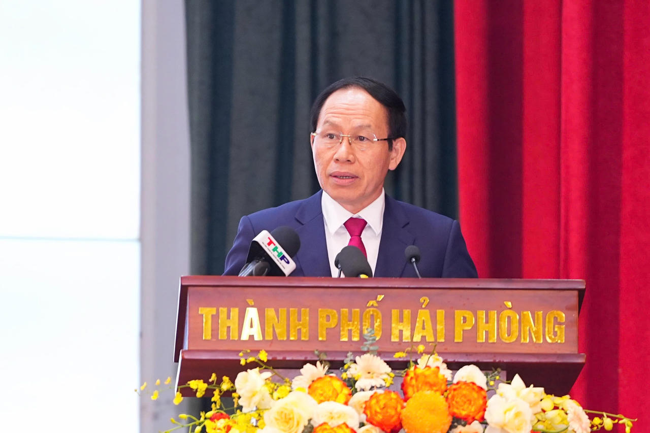 Thủ tướng Phạm Minh Chính gửi gắm TP Hải Phòng (mới) 12 chữ 'Đoàn kết, giàu mạnh, hiện đại, văn minh, phồn vinh và hạnh phúc'