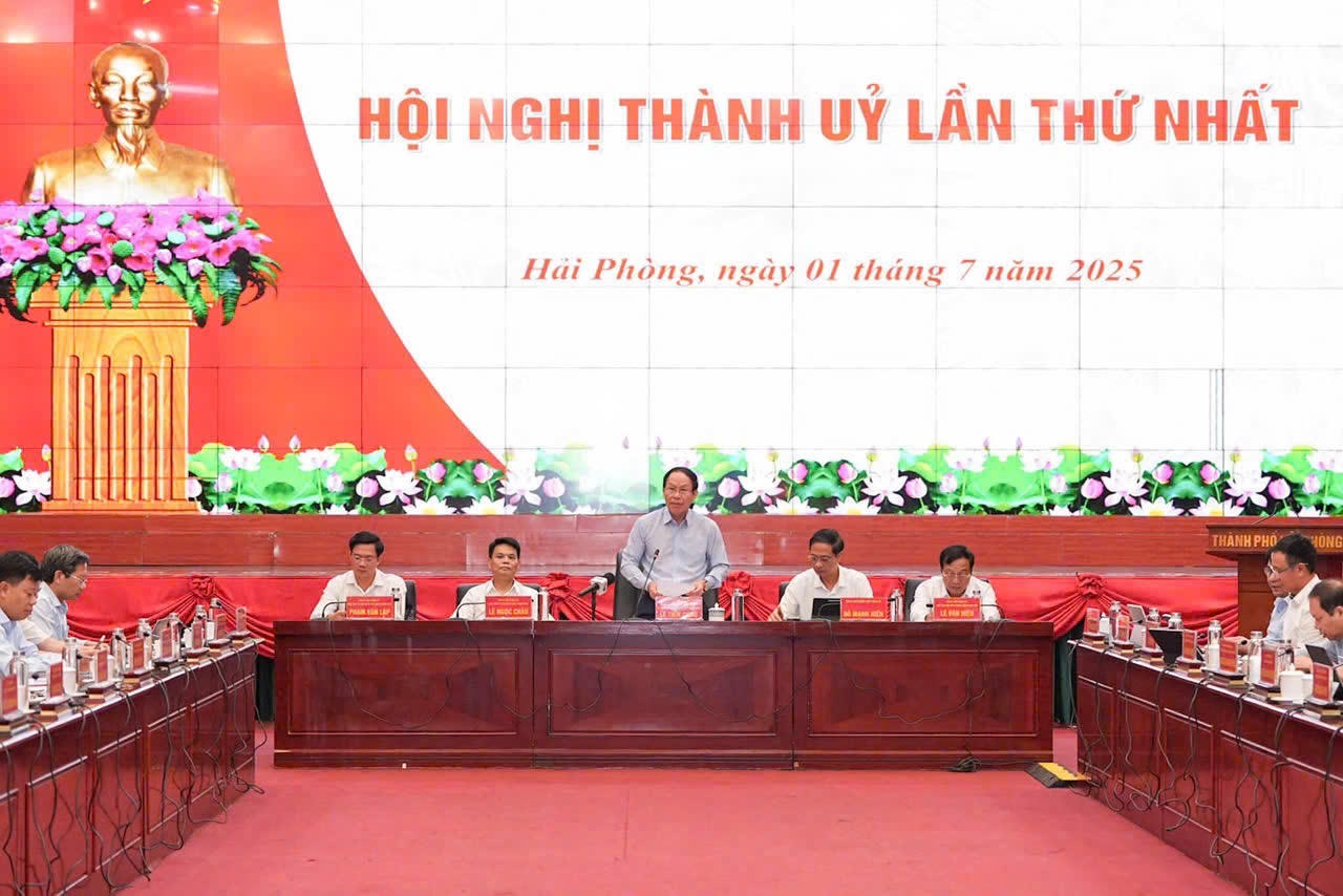 Nhiều đề án quan trọng được thông qua tại Hội nghị Thành uỷ Hải Phòng lần thứ nhất