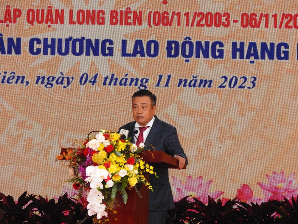 Hà Nội: Quận Long Biên kỷ niệm 20 năm thành lập